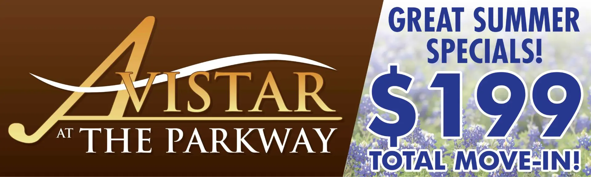 Avistar Parkway $199 Summer Move-In Special.