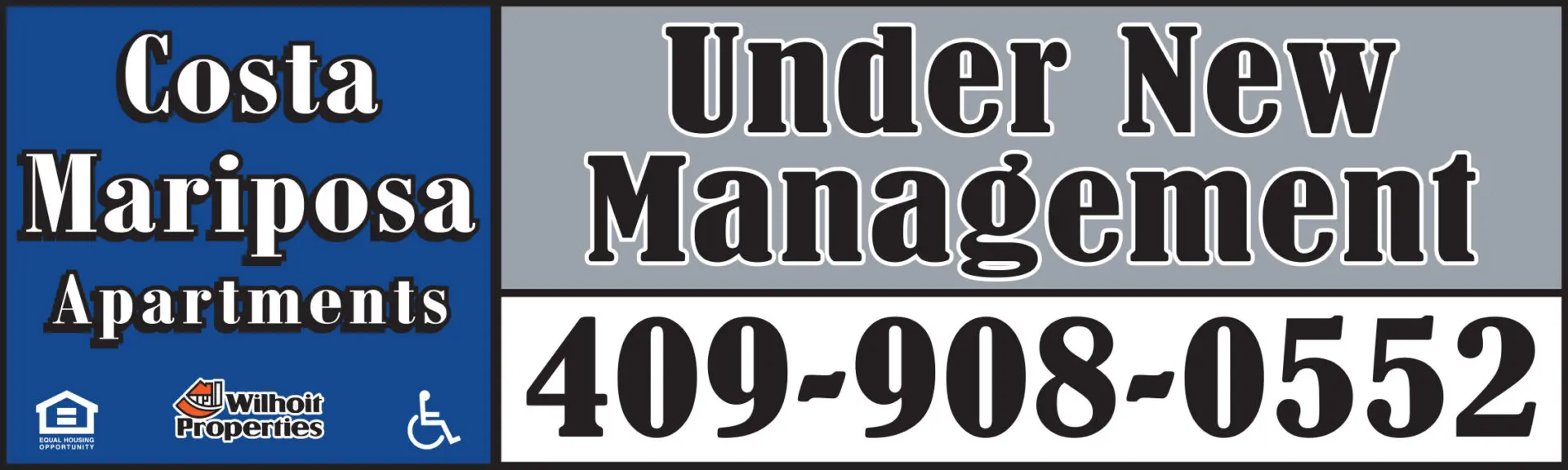 Costa Mariposa Apartments under new management.