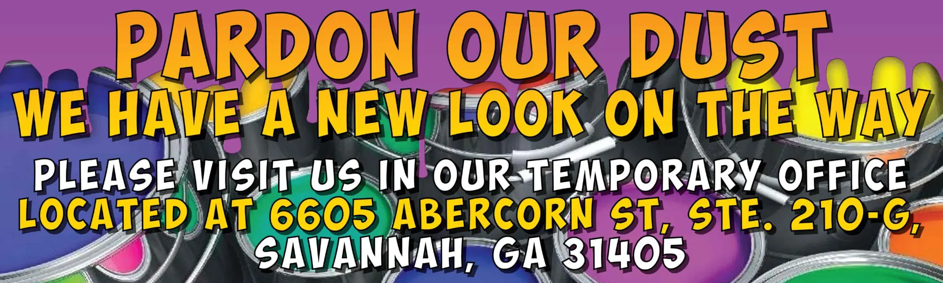 Pardon our dust, new look coming.