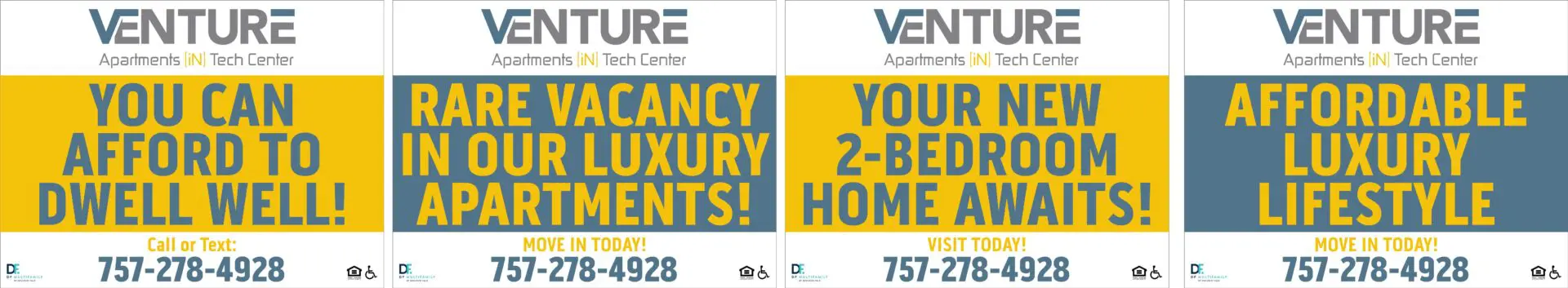 Apartment advertisements with contact phone number.