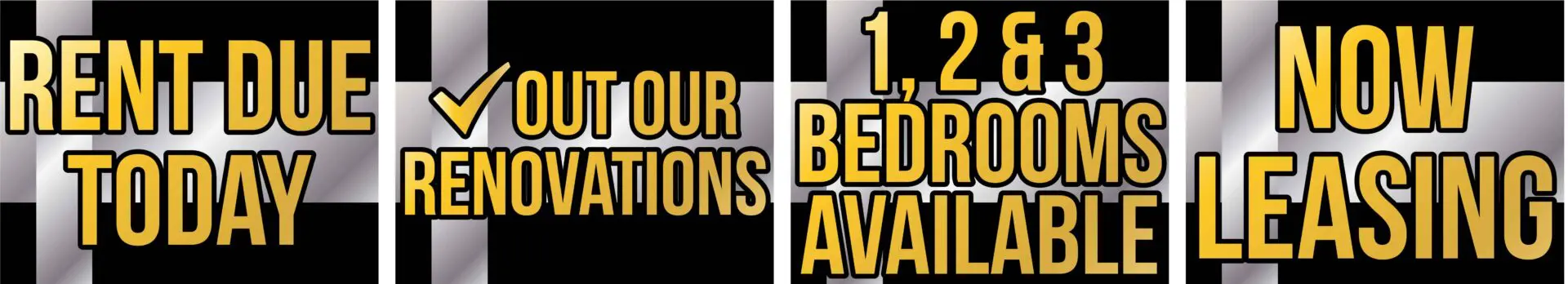 Rent due, renovations, bedrooms available, now leasing.