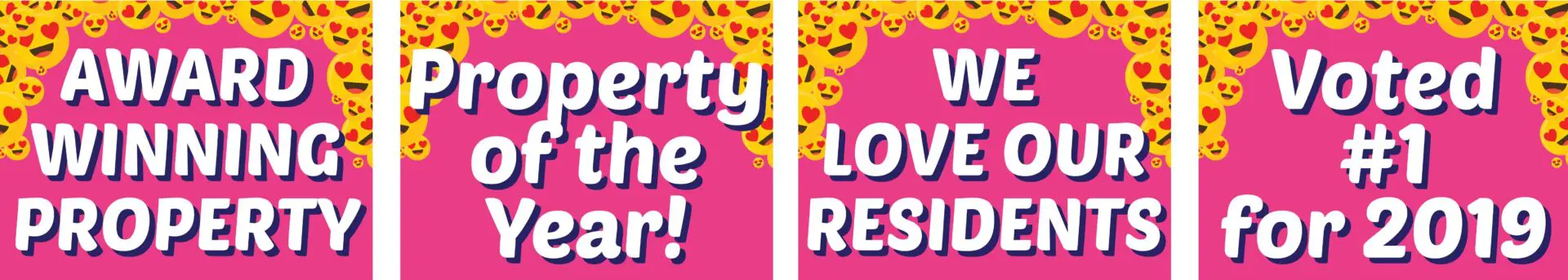 Award-winning property accolades and resident appreciation.