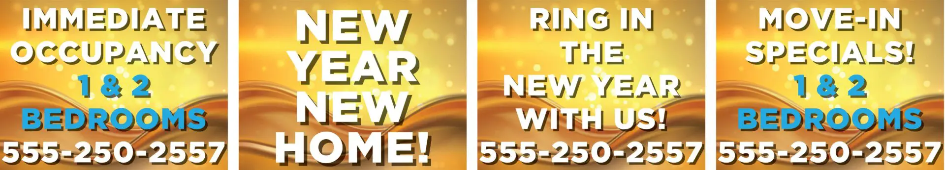 Apartment advertisement with contact number and offers.