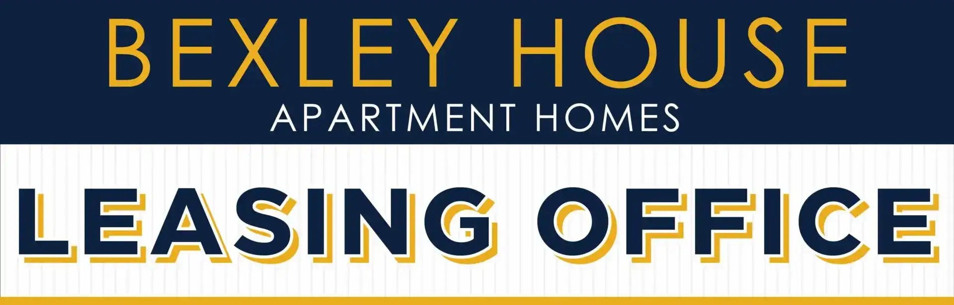 Partial sign for Oakley House Apartment Homes with 'Coming On' visible.