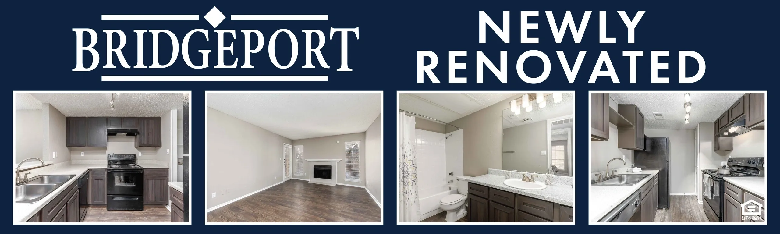 Newly renovated Bridgeport apartments interior photos.